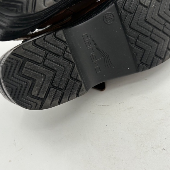 Dansko Mules Women Size 4.5-5 US 35 EU Brown Oil Ingrid Antique Comfort Shoes - Picture 11 of 14